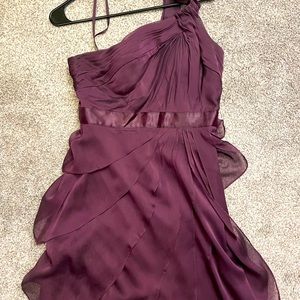 Adrianna Papell S4 purple cocktail dress